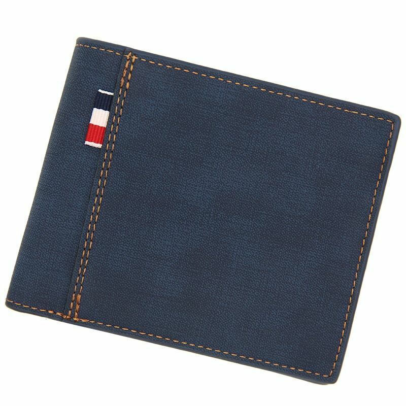 Men's Wallet Money High quality Bag Max 67% OFF Solid Vintage Male Short Business Famous