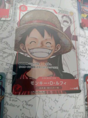 Monkey D Luffy One Piece Card 25th Anniversary Premium Card