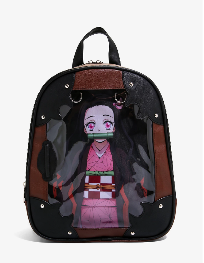 demon slayer: kimetsu no yaiba pin collector mini backpack Demon Slayer: Kimetsu No Yaiba Pin Collector Mini Backpack