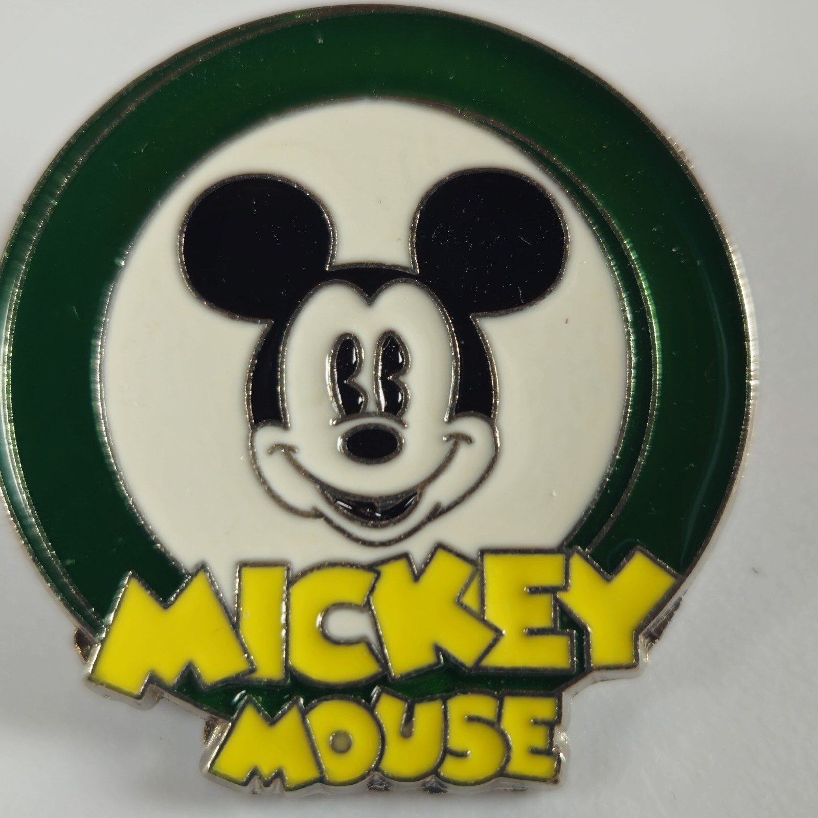 Disney Pin Badge Mickey Mouse - Dark Green - Oh Mickey (A4)