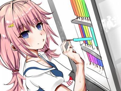 Azur Lane mccall wallpaper licking lips popsicle Custom Gaming Mat Desk 9927