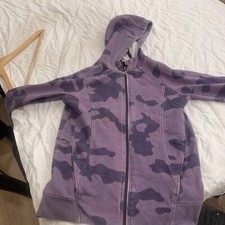 All In Motion, Kids Zip Up Hooded Sweatshirt, Size Large  