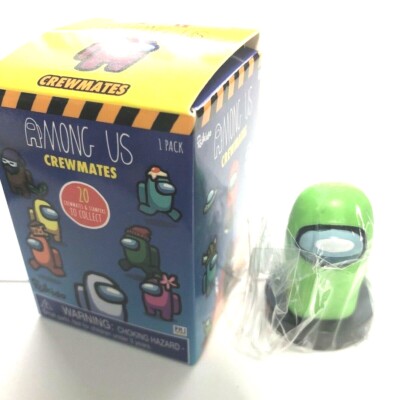 NeW Toikido AMONG US Crewmates Stampers Blind Mini * GREEN Ghost
