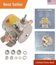 4 Terminal Max 200A 36 Volt Solenoid Continuous Duty Solenoid Relay for 70 Se...