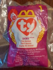 1998 McDonald's Ty Teeny Beanie Babies Your Choice NIP Bonus Happy Meal Sack