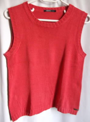 Le pull femme sans manches Marsanne Corail - La Droguerie