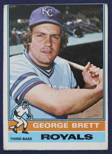 1976 Topps #19 George Brett FR MC