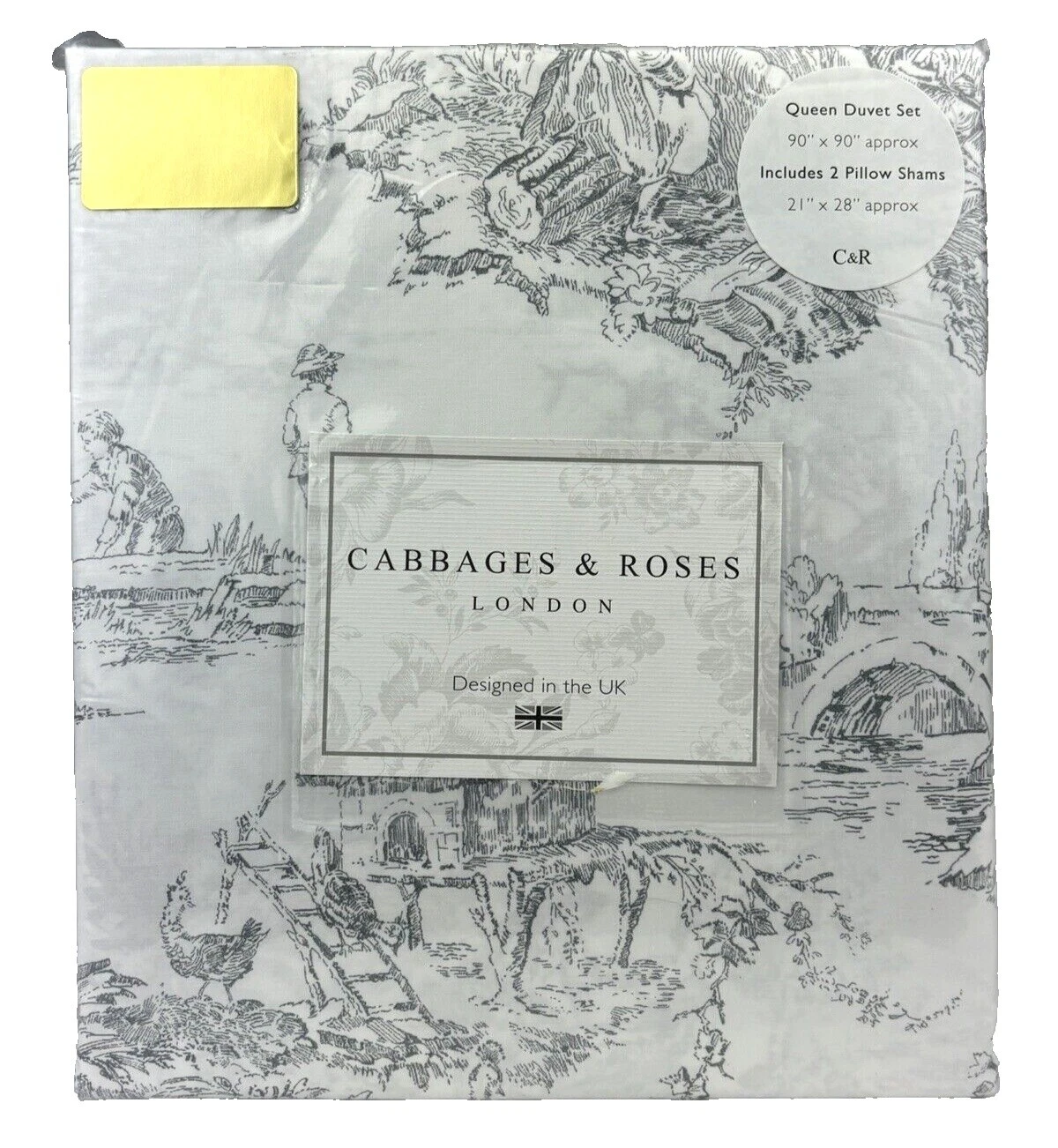 Toile Duvet Covers & Bedding Sets