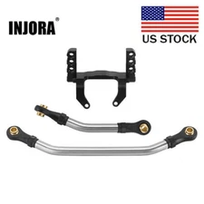 US,INJORA Lay Down Servo Mount Steering Links for 1/18 Traxxas TRX4M Stock Axles