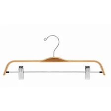 Only Hangers Laminated Bamboo Pant/Skirt Hanger 25 Pk