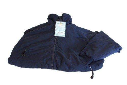 LAWPRO BY QUARTERMASTER TEMPEST JACKET NAVY COAT W/ GREY FLEECE LINING 2X-LARGE - Picture 4 of 7