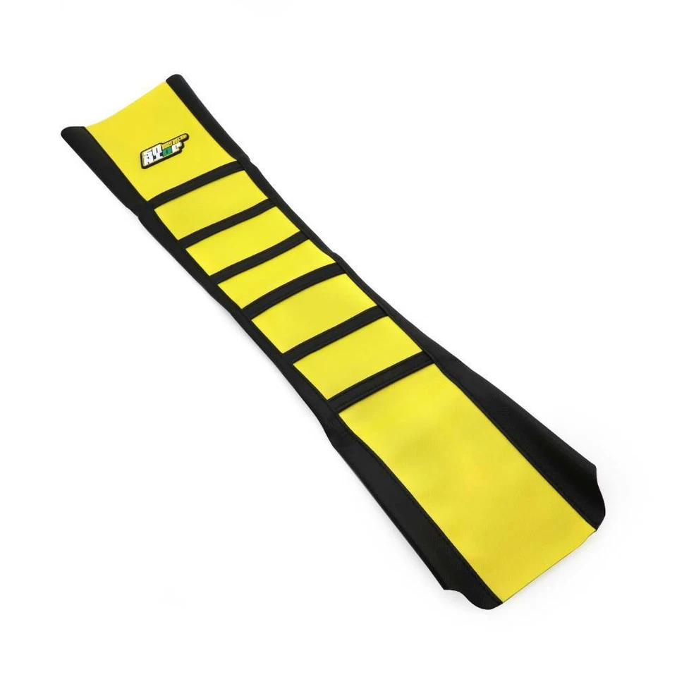 Vinyl Soft Seat Cover Ribs Yellow For Yamaha YZ250 YZ125 YZF450 WR250F WR450F - Image 2 of 4