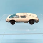 Mattel Hot Wheels Pit Crew Car White Redline Wheels Vintage 1970