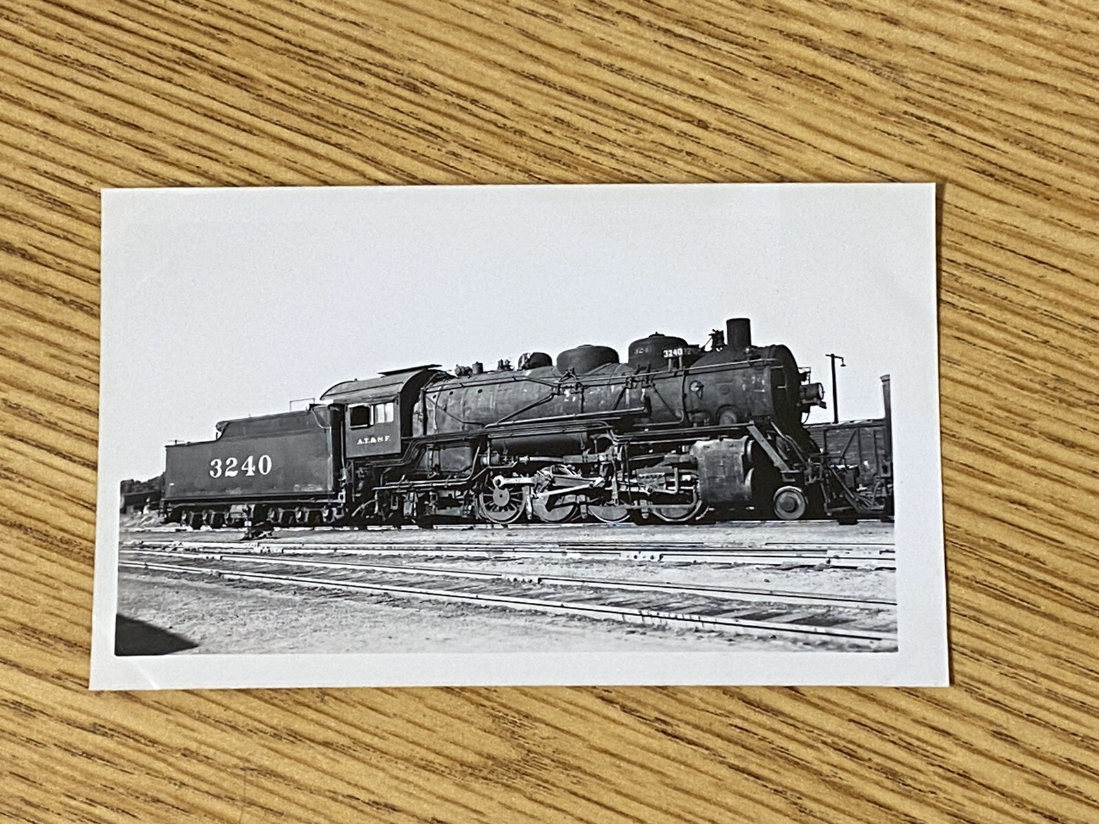 Santa Fe Railway Steam Engine Locomotive 3240 Vintage Photos ATSF | eBay