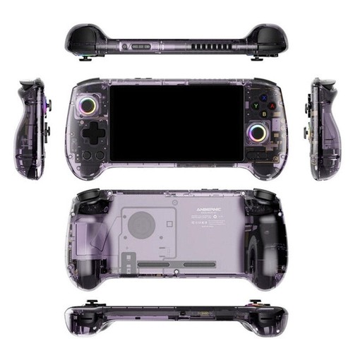 ANBERNIC RG557 NUOVA console di gioco retrò portatile Android 14 + custodia + scheda 256 GB Regno Unito - Foto 15 di 15