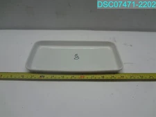 Grove Collaborative Stoneware Sink-Side Tray White 10" X 5" 819978021289