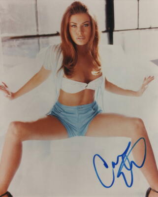 CARMEN ELECTRA SIGNED AUTOGRAPH 8X10 PHOTO - SEXY BAYWATCH BABE