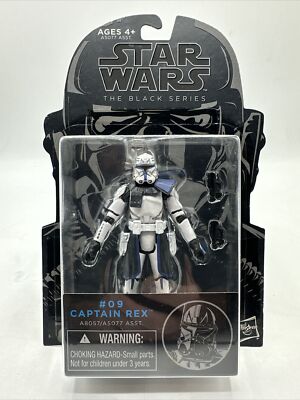 Star Wars Hasbro The Black Series #09 Captain Rex Welded Armor Edition 3.75 inch