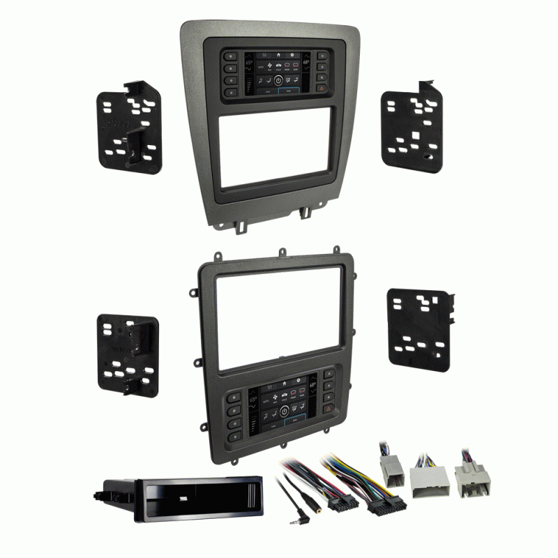 2010-2014 FORD MUSTANG DOUBLE DIN CAR RADIO STEREO DASH KIT