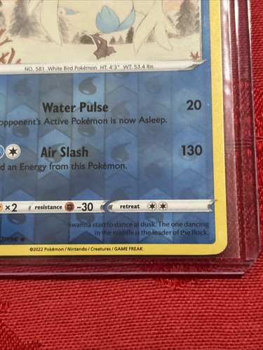 Swanna 047/196 Reverse Holo Lost Origin SW&SH Pokemon Cards TCG Pack Fresh Mint - Picture 4 of 8