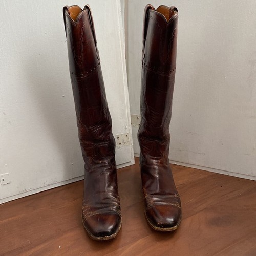 Lucchese Womens Western Cowboy Boots