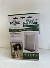 PetSafe 5 1/8 X 8 1/4  Plastic Pet Door Replacement Flap  Frame Parts