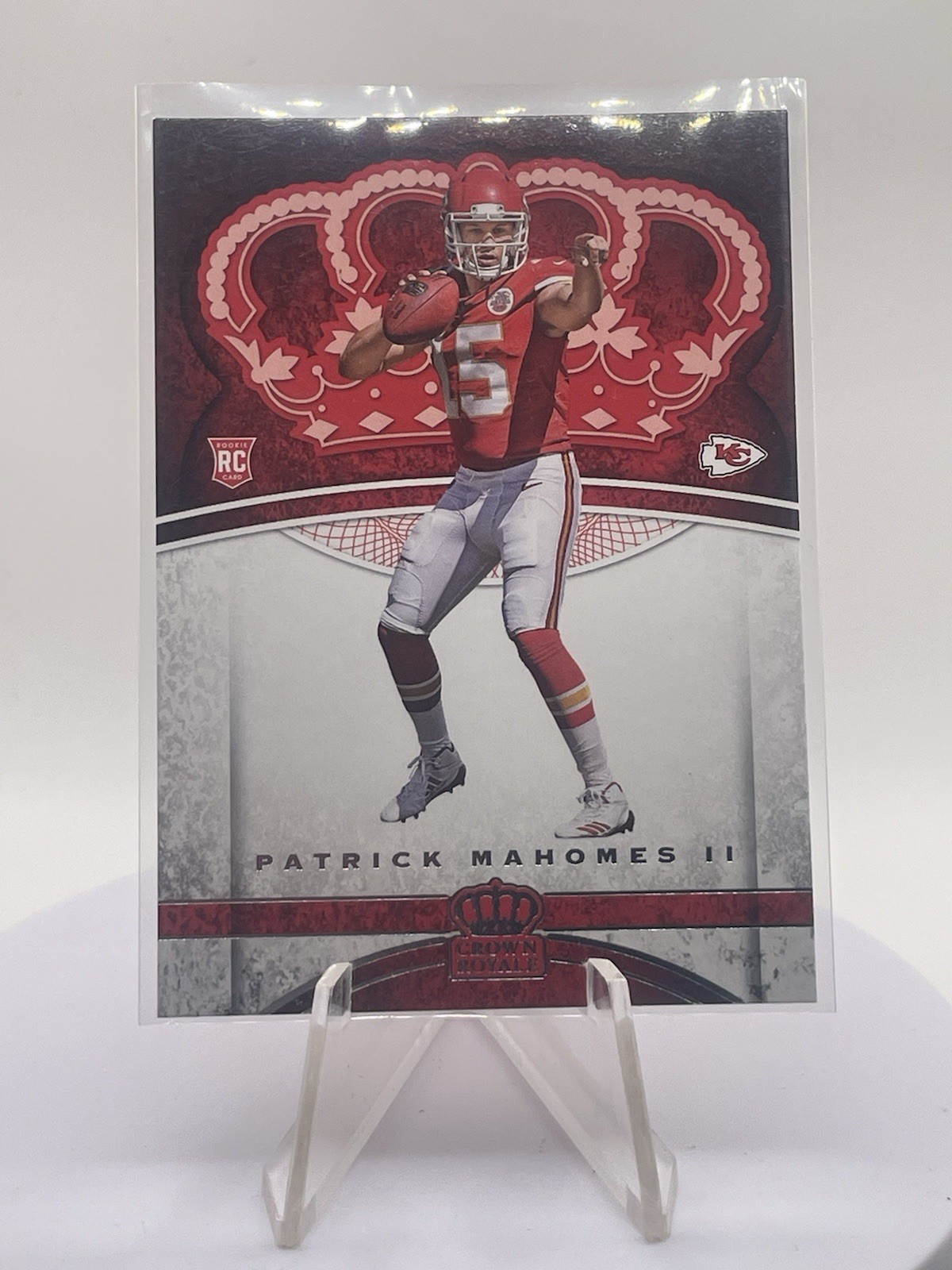 2017 Panini Preferred - Crown Royale Rookies Patrick Mahomes II #84 (RC)