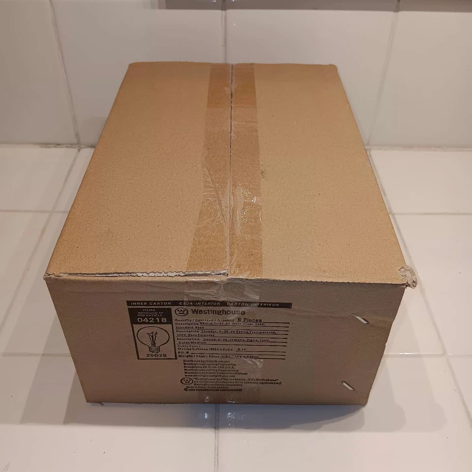 Westinghouse 04218 25w Clear g25 Commercial Globe Bulb Standard base - Image 2 of 4