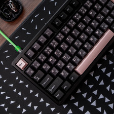 164 Keys PBT Doubleshot Keycaps Cherry Profile Translucent Keycaps Set