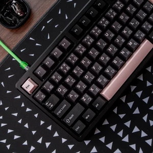 164 Keys PBT Doubleshot Keycaps Cherry Profile Translucent Keycaps Set