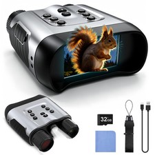 4K Night Vision Binoculars, 36MP Full Color Digital Night Vision Goggles, 900...