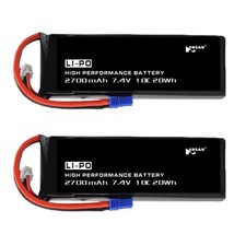 74 V 2700 mAh 20 Wh 10C Akku für Hubsan X4 H501S H501C H501A H501M Quad Zubeh...