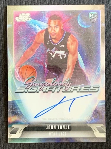 2025 Topps Cosmic Chrome John Tonje Base (RAW)