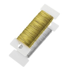  2 pz Kit Filo Floreale Argento Dorato Filo Flessibile Paddle per Disposizione