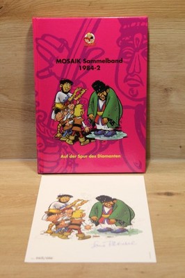 Mosaik Hardcover Sammelband Abrafaxe 1984-2 Auf der Spur des Diamanten (b)