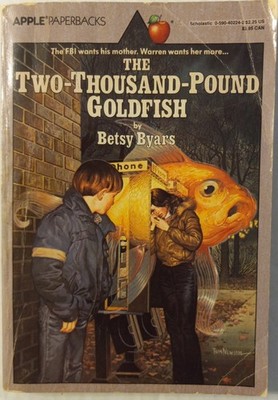 The Two Thousand Pound Goldfish - paperback  by Betsy C. Byars - BD11207