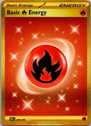 Basic Fire Energy 230/197 Obsidian Flames Hyper Rare