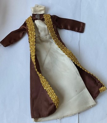 Vintage 1977 Sindy Doll Night Spot Dress and Brown Coat 44305 Nightspot
