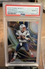 2019 Panini SELECT Sensations TOM BRADY #16 Silver Prizm PSA 10 GEM MINT