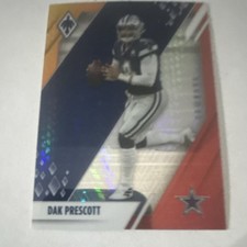 Panini NFL Sports Trading Card Lot Dak Prescott McCaffrey Murray (3)