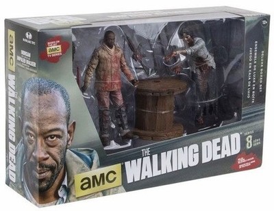 The Walking Dead TV Version Deluxe Box Actionfiguren Doppelpack Morgan & Walker 