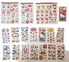 Sanrio Hello Kitty Characters Foil Prismatic Scrapbook Stickers - 21 sheets