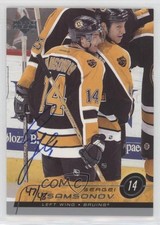2003-04 Upper Deck Buyback 47/48 Sergei Samsonov (2002-03 Deck) #257 Auto 7ez