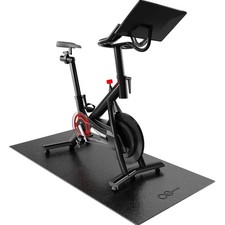 Bike Mat PVC 30x60 Inch Thick Sweatproof Non-...