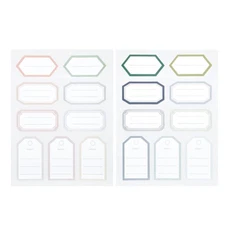  5 Sheets Adhesive Labels for Organizing School Supplies Bottle Stickers