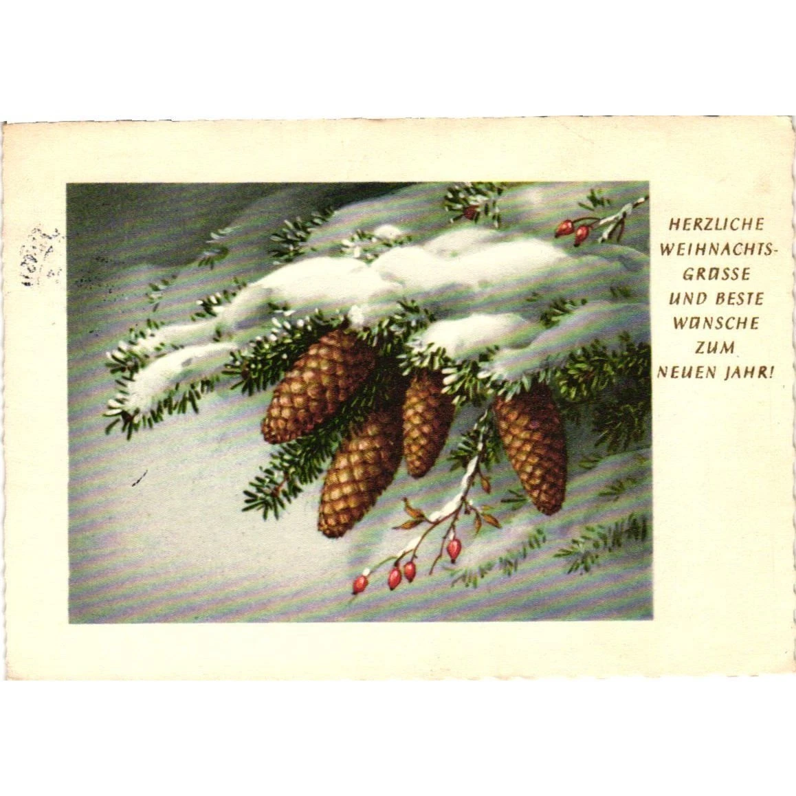 Christmas Collectible Holiday & Seasonal Cards & Postcards 1950