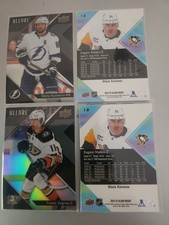 24-25 upperdeck allure hockey black rainbow 1-150