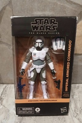 Star Wars Black Series Imperial Armored Commando #42 New 6'' Figure Damaged Box