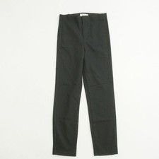 Madewell Womens Fraser Slim Black Pants Size 27 High Rise Career Casual