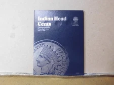 INDIAN HEAD CENT INCLUDING FLYING EAGLE CENTS 1857 - 1909  ~ WHITMAN FOLDER- NEW